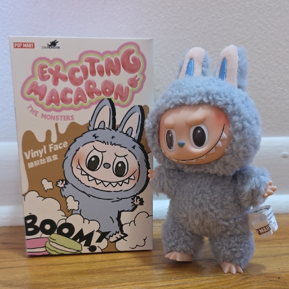 Labubu Exciting Macaron Sea Salt Coconut New In Box! UNOPENED